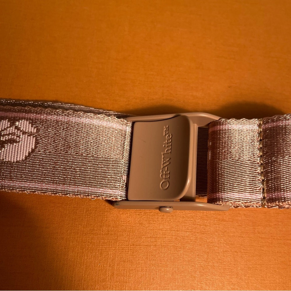 Off-White - 🎀 baby pink Belt size small ! - Picture 2 of 8